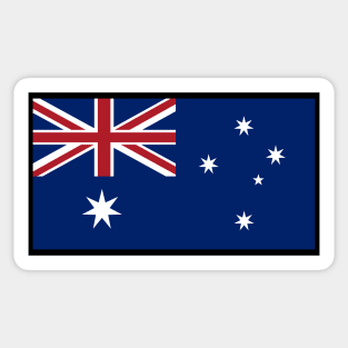 Simple Australian Flag Sticker